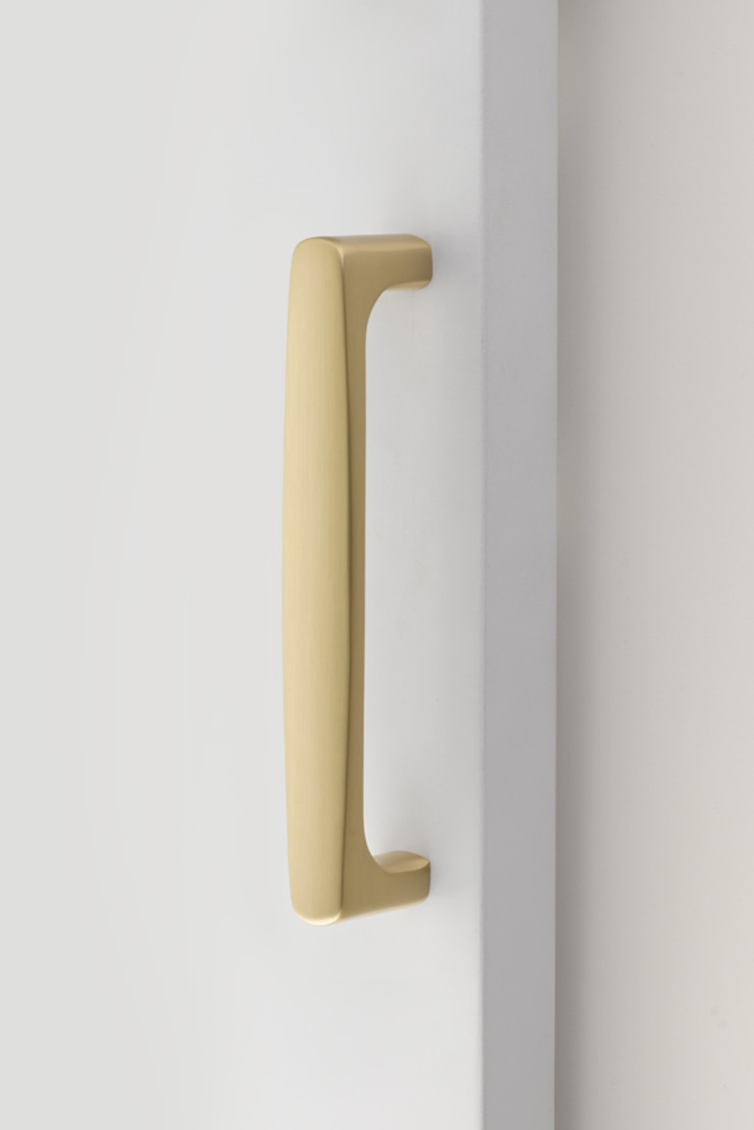 Barn Door Pull in Unlacquered Polished Brass Handle Hardware for Interior Doors | Pulls