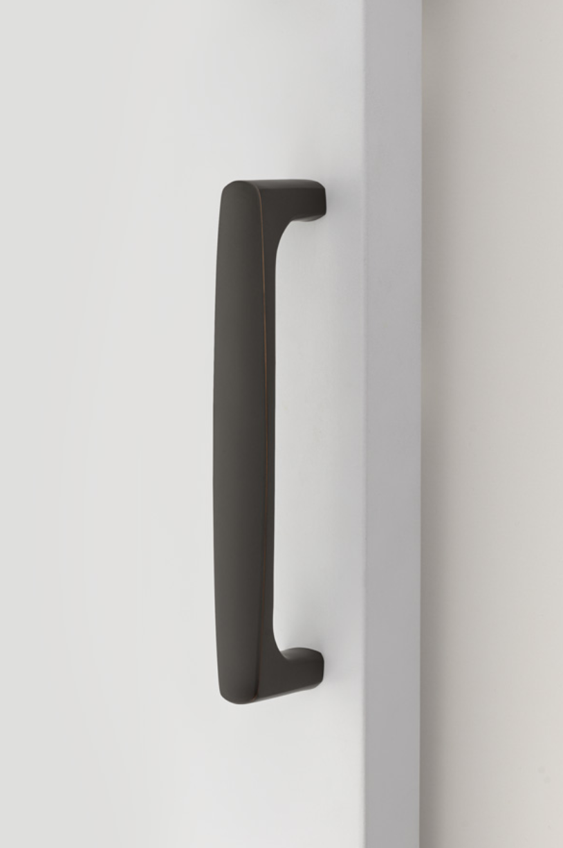 Door Pull in Flat Black Handle Hardware for Interior Sliding and Barn Doors | Pulls