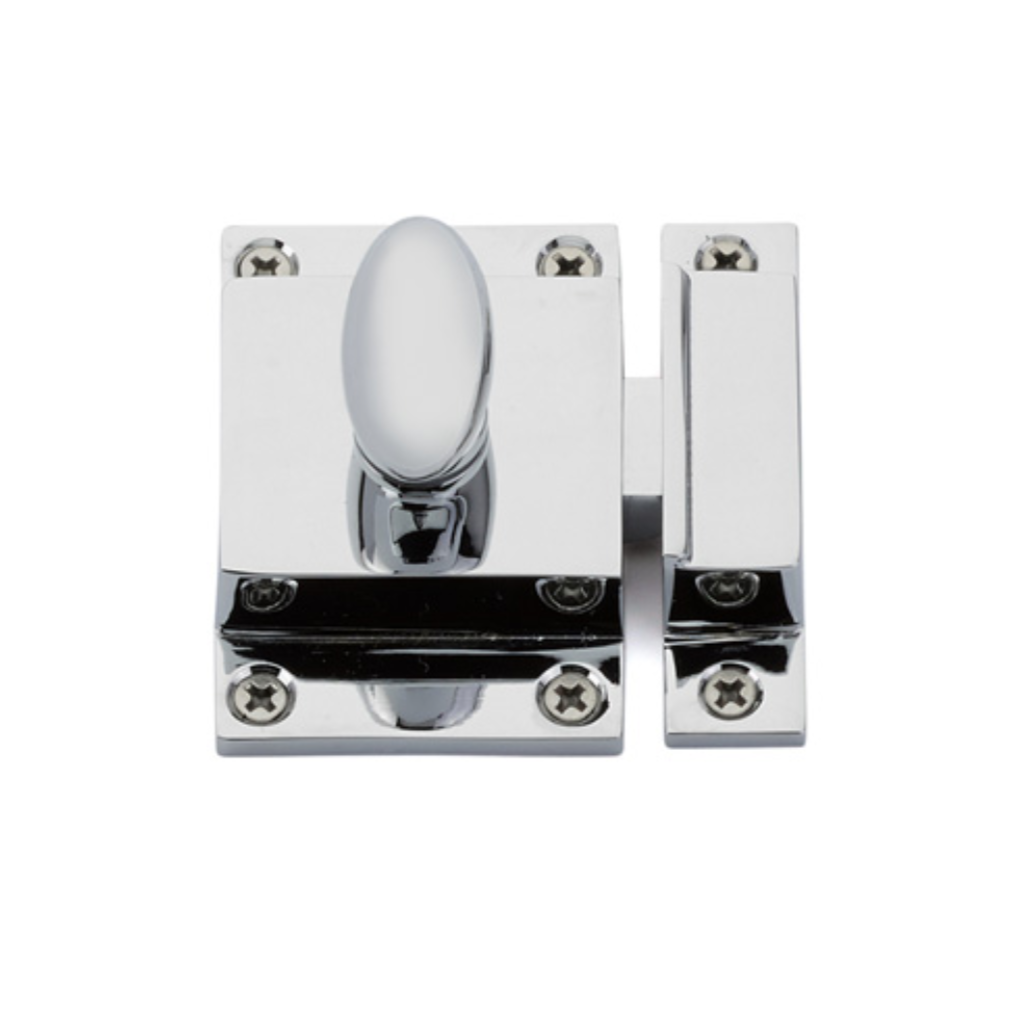 Luxe Polished Chrome Cabinet Latch | Knobs