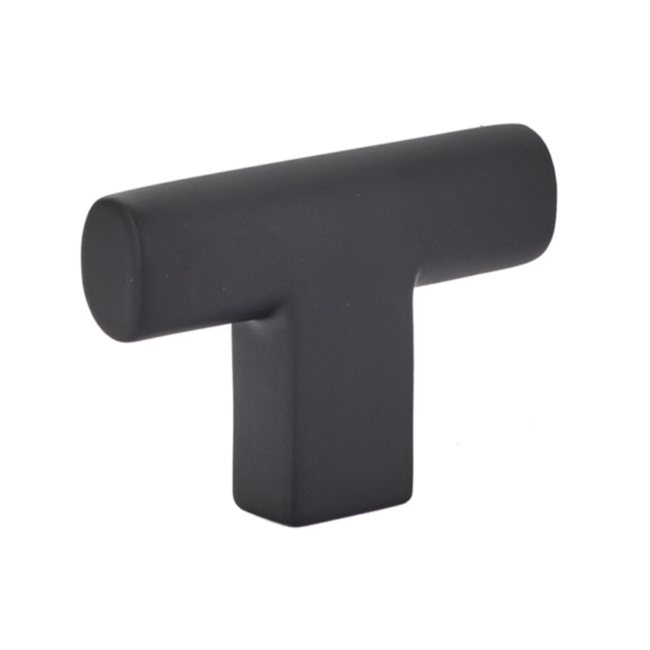 Matte Black "Luxe" Cabinet Knobs and Drawer Pulls - Forge Hardware Studio