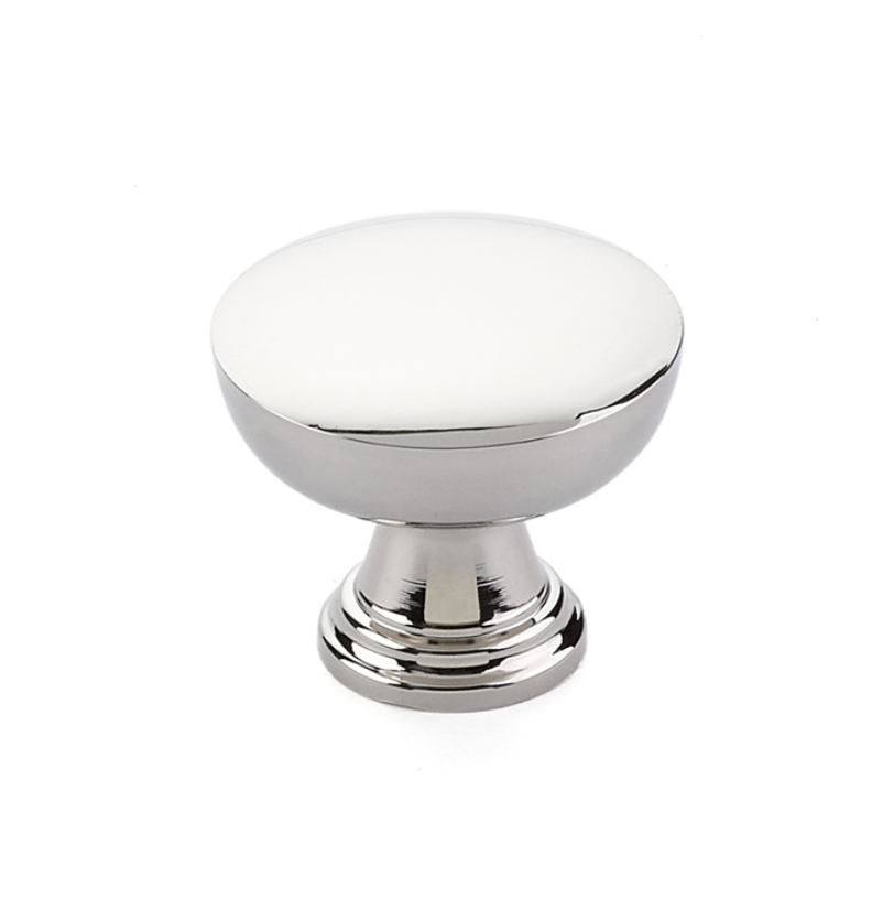 Polished Nickel "Elite" Cabinet Knobs and Drawer Pulls - Forge Hardware Studio