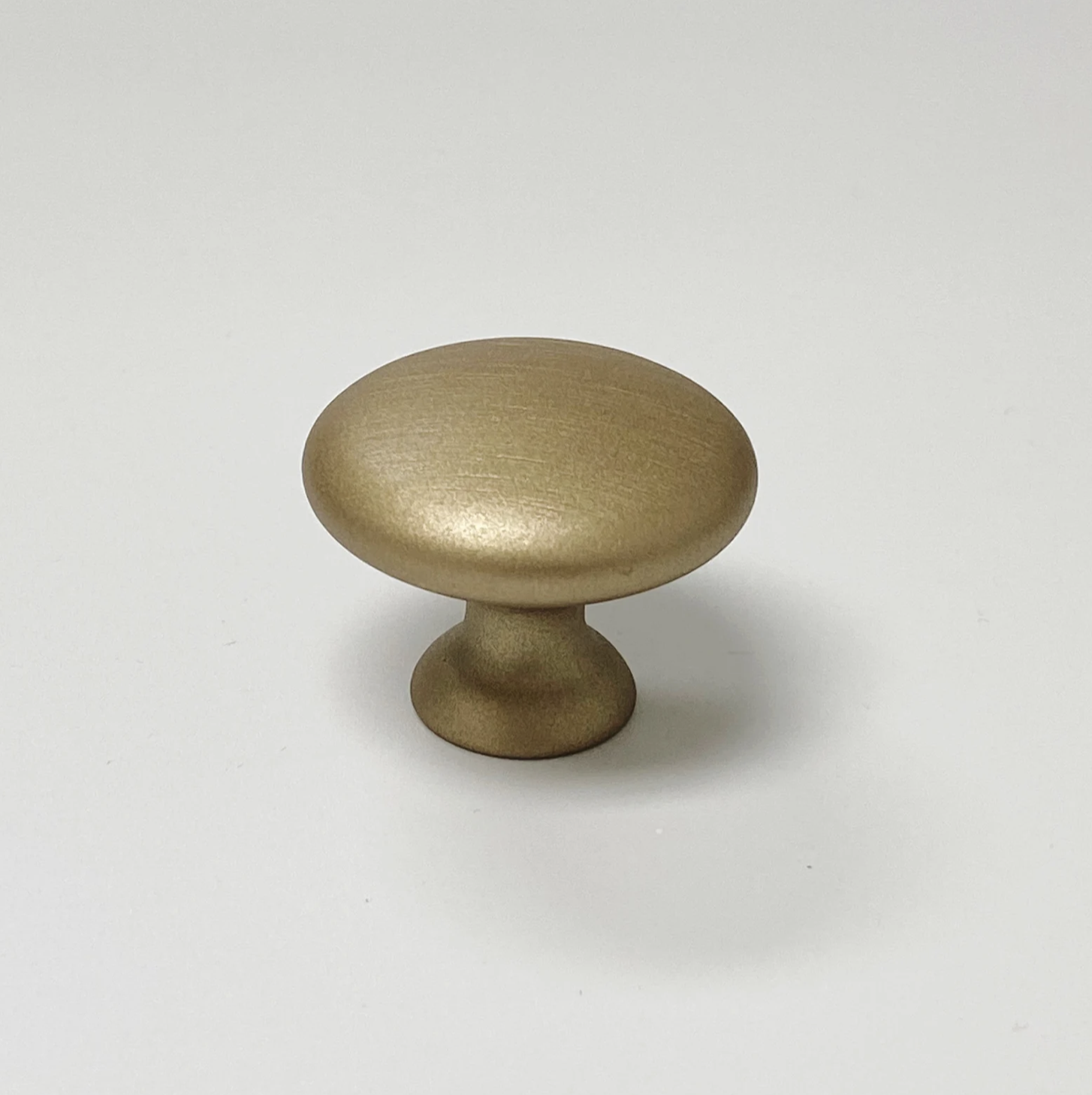 Brushed Gold "Capri" Cup Drawer Pull, Ring Pull or Round Cabinet Knob | Pulls