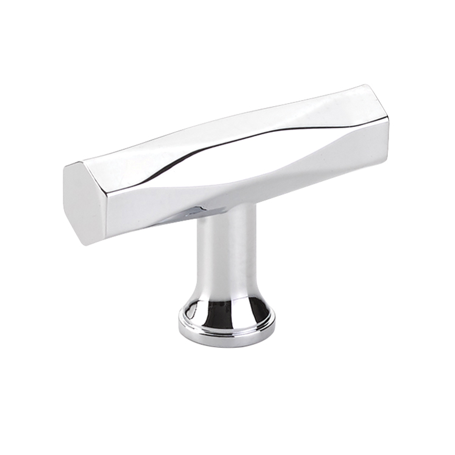 "American Designer" T-Bar Drawer Pulls in Polished Chrome | Pulls