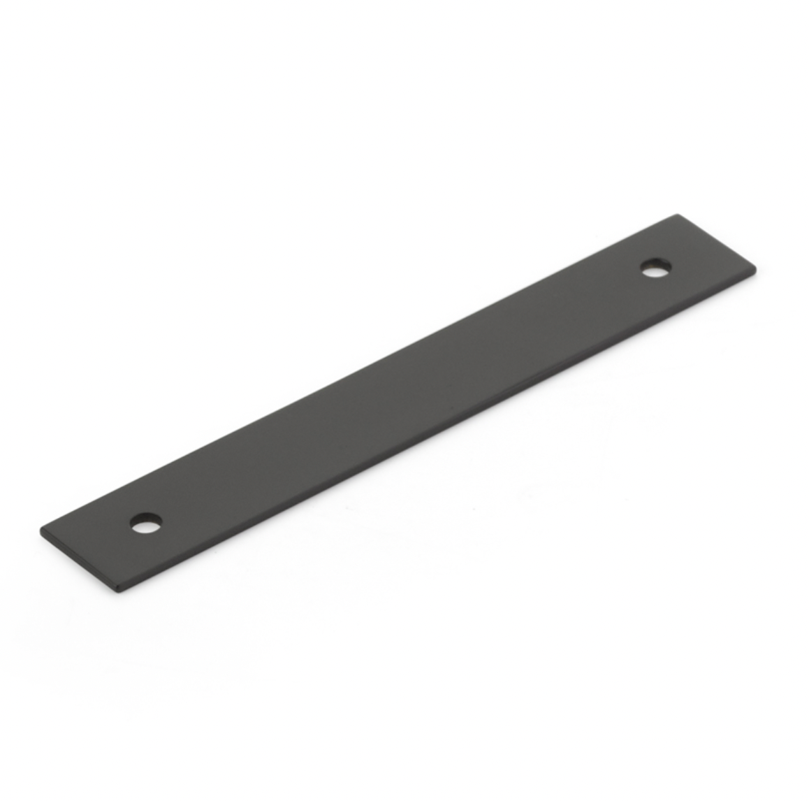 Matte Black "Maison" Drawer Pull Backplates - Forge Hardware Studio