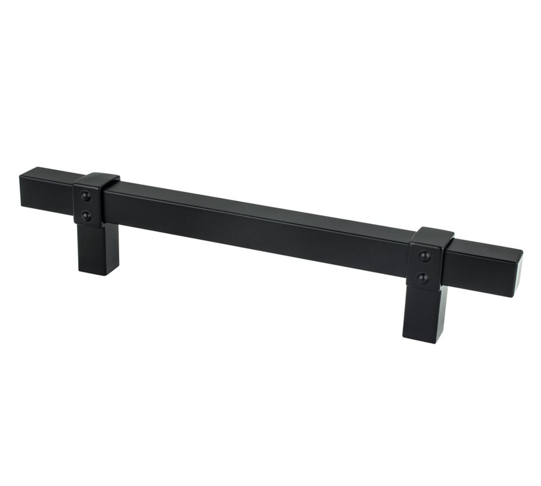 Matte Black "Rio" T-Bar Cabinet Knob and Drawer Pulls - Industry Hardware