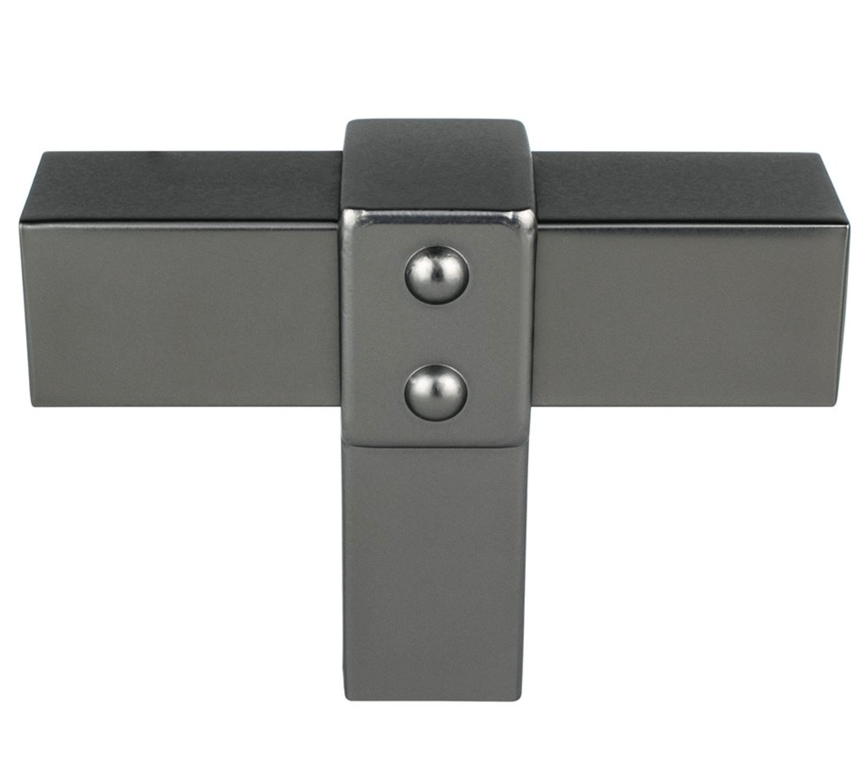 Ash Gray "Rio" T-Bar Cabinet Knob and Drawer Pulls - Industry Hardware
