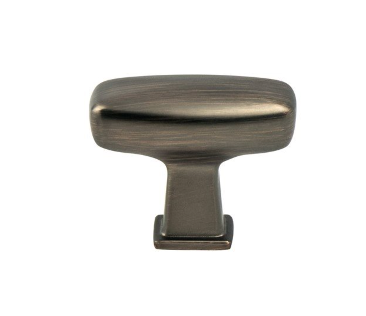 Kelly No.1 Dark Brushed Bronze Cabinet Knobs and Drawer Pulls - Industry Hardware