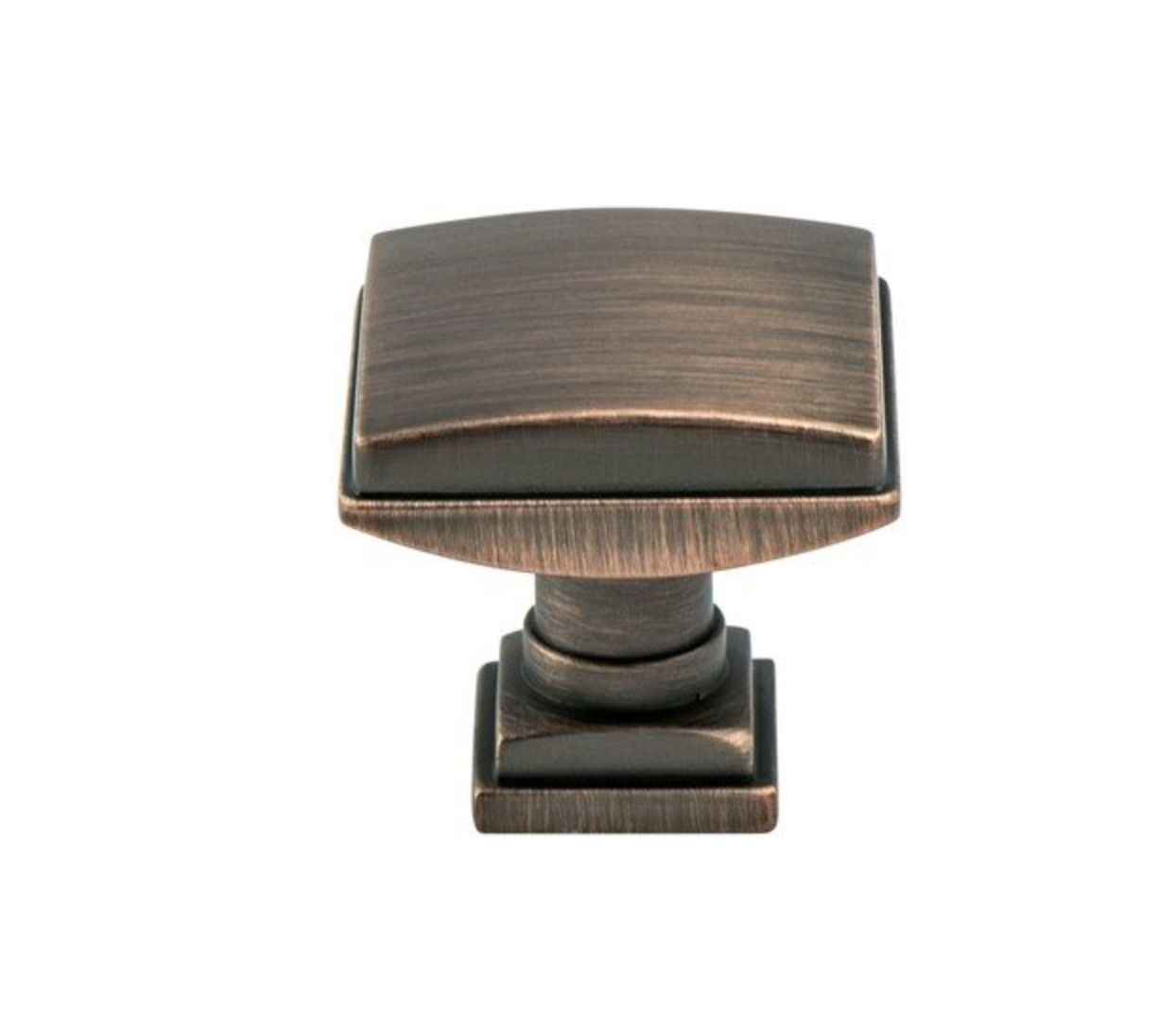 Kelly No.2 Cabinet Knob and Drawer Pulls in Dark Brushed Bronze