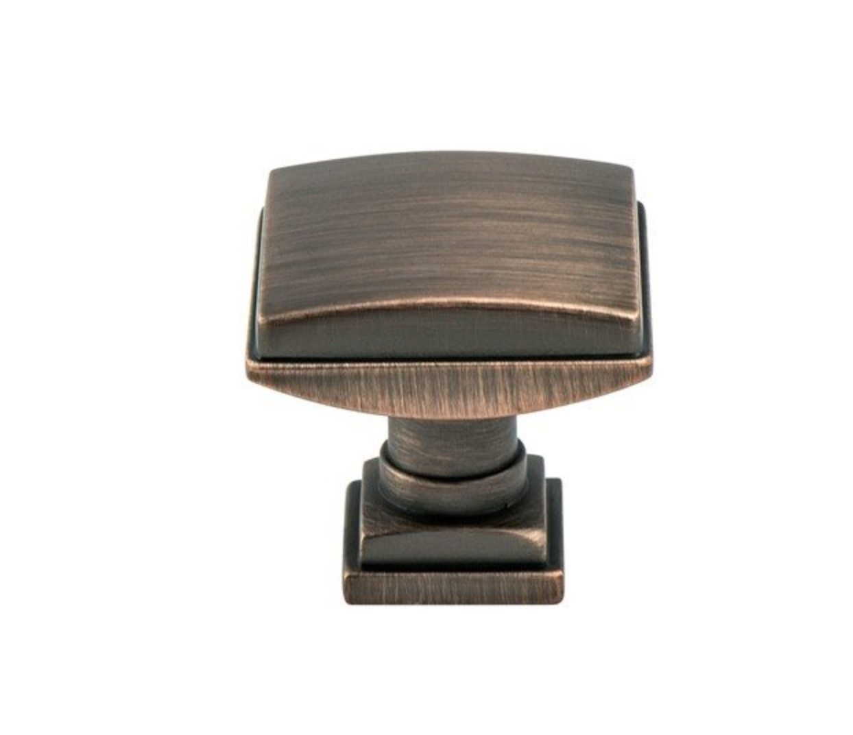 Kelly No.2 Cabinet Knob and Drawer Pulls in Dark Brushed Bronze - Industry Hardware