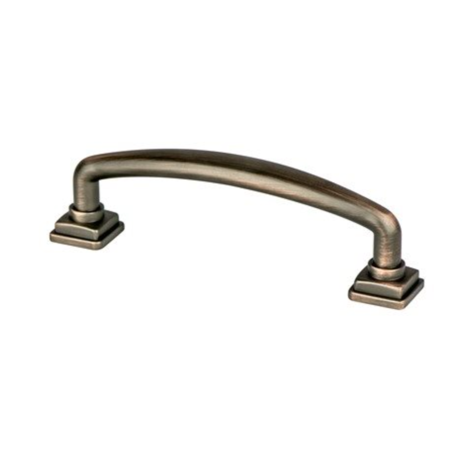 Kelly No.2 Cabinet Knob and Drawer Pulls in Dark Brushed Bronze