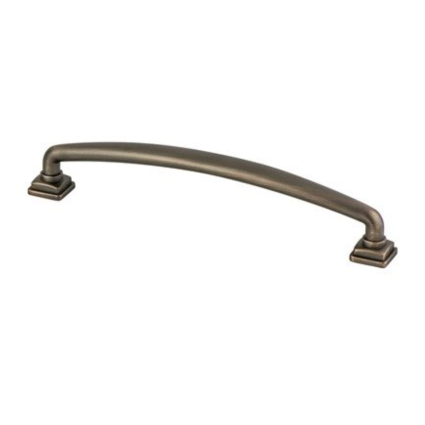 Kelly No.2 Cabinet Knob and Drawer Pulls in Dark Brushed Bronze