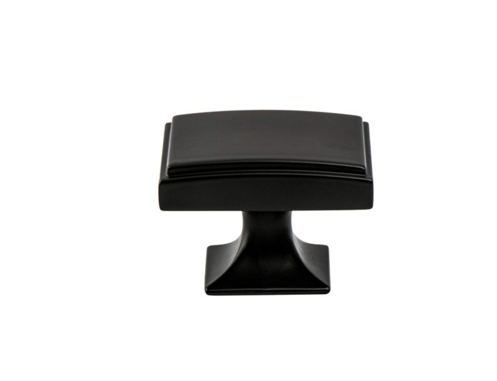 Matte Black "Liana" Drawer Pulls and Knobs for Cabinets and Furniture - Industry Hardware