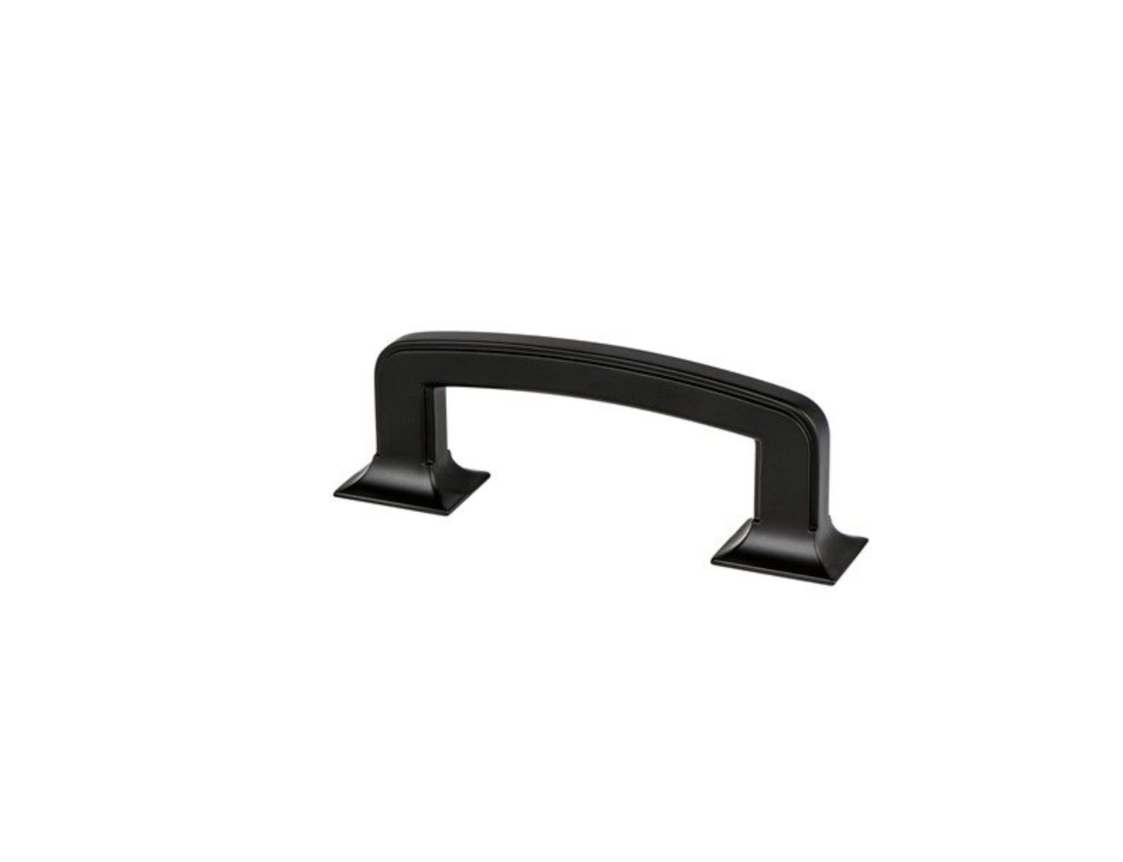 Matte Black "Liana" Drawer Pulls and Knobs for Cabinets and Furniture - Industry Hardware
