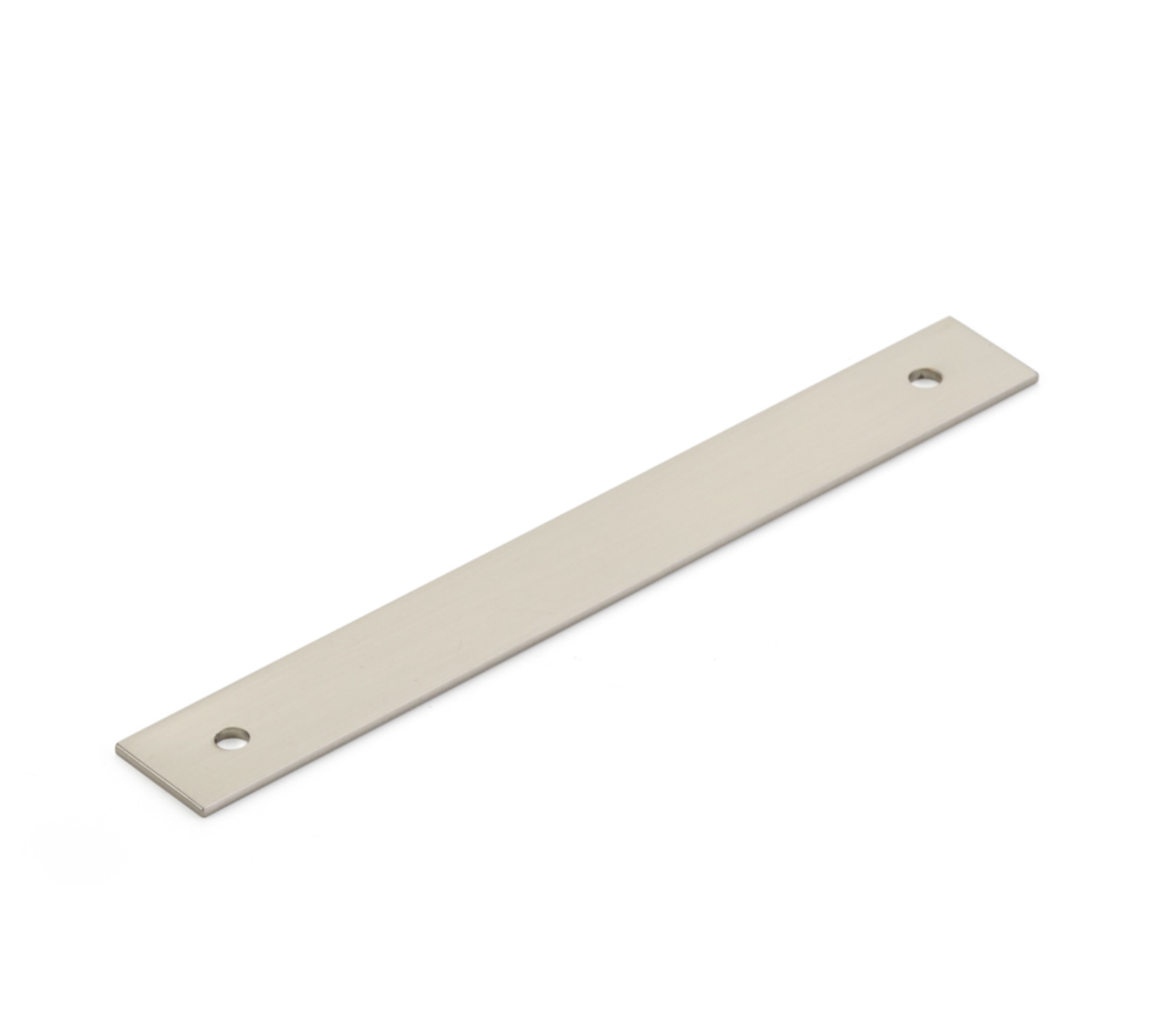 Brushed Nickel "Maison No. 2" Smooth Drawer Pulls and Cabinet Knobs with Optional Backplate - Industry Hardware