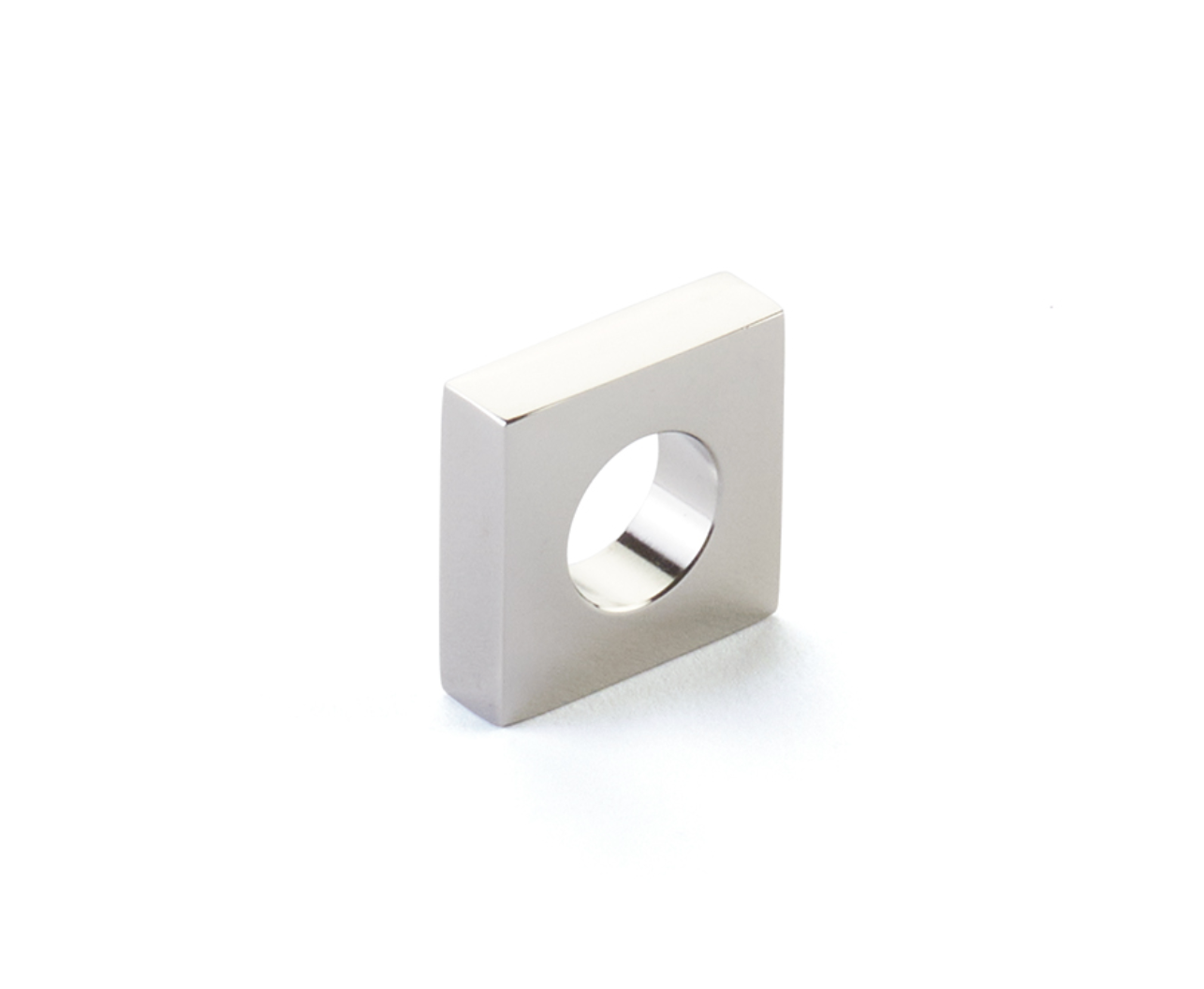 Polished Nickel "Loop" Square Drawer Pulls and Cabinet Knobs