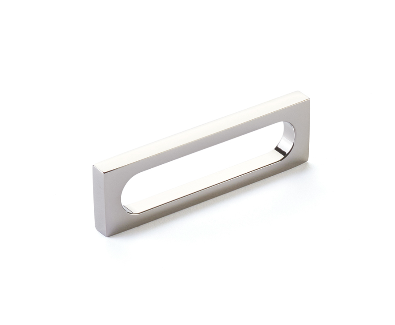 Polished Nickel "Loop" Square Drawer Pulls and Cabinet Knobs - Industry Hardware