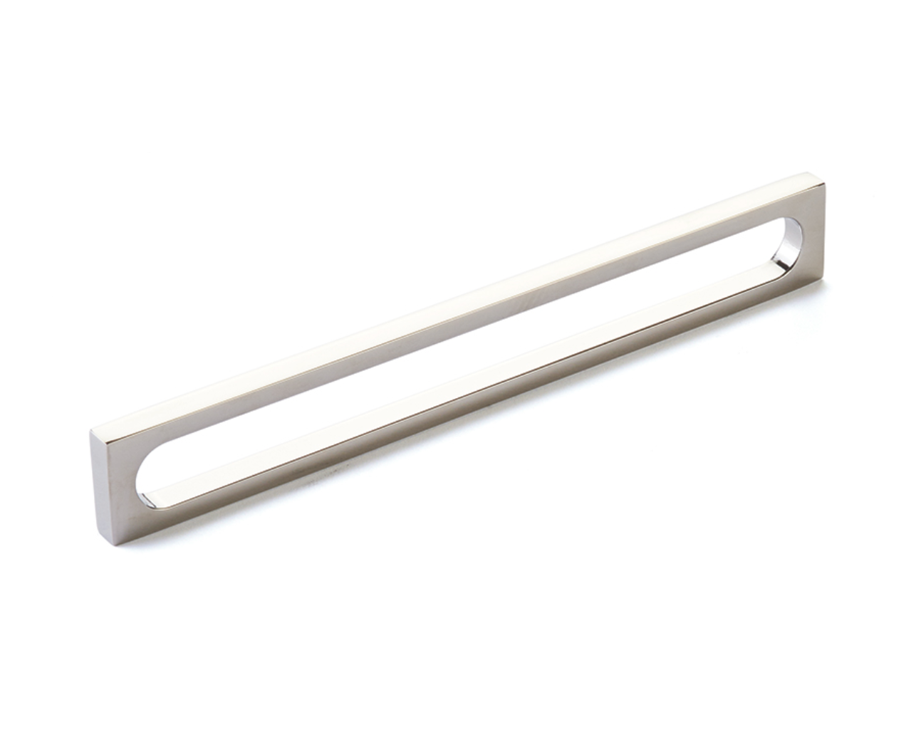 Polished Nickel "Loop" Square Drawer Pulls and Cabinet Knobs - Industry Hardware