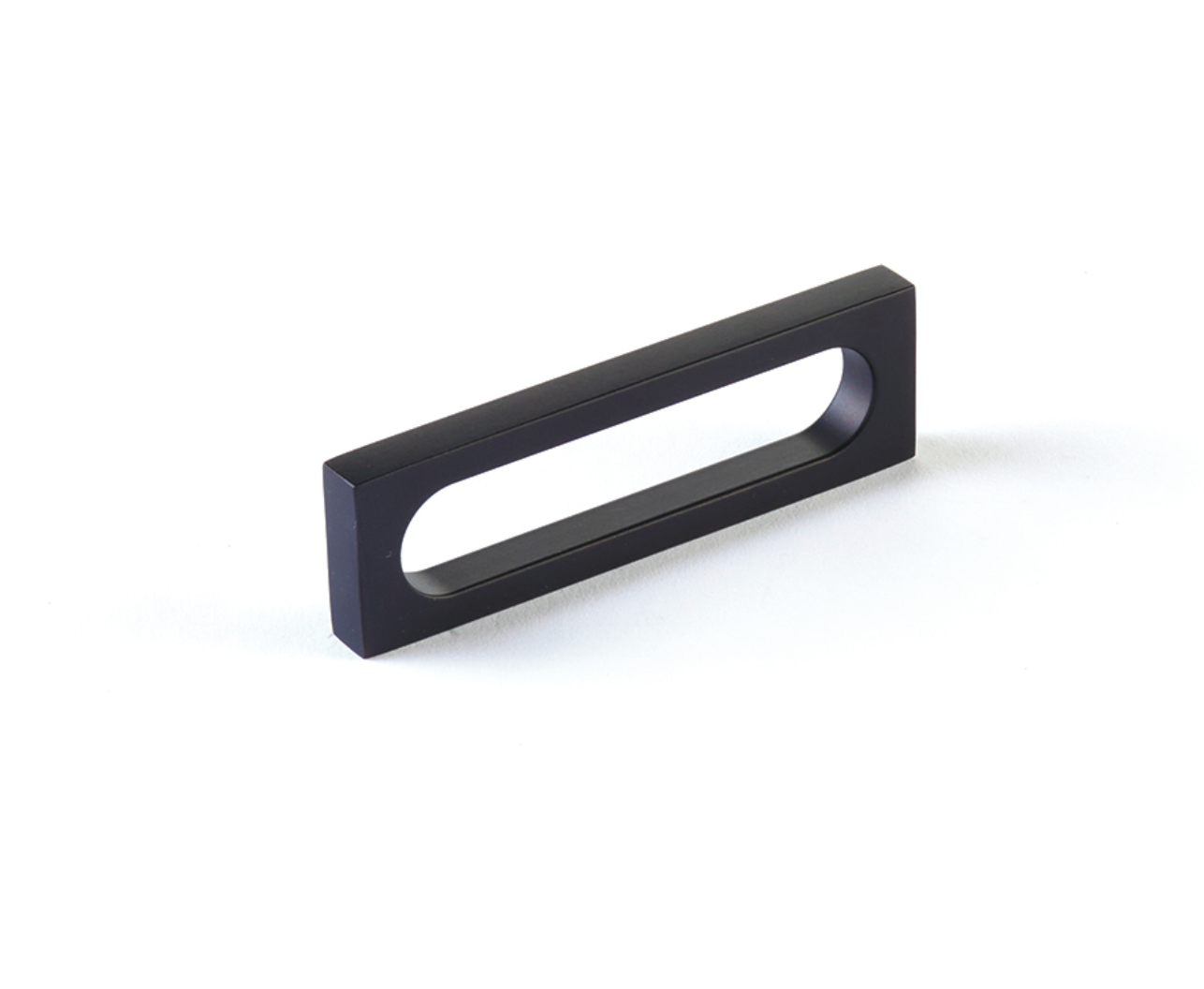 Matte Black "Loop" Square Drawer Pulls and Cabinet Knobs