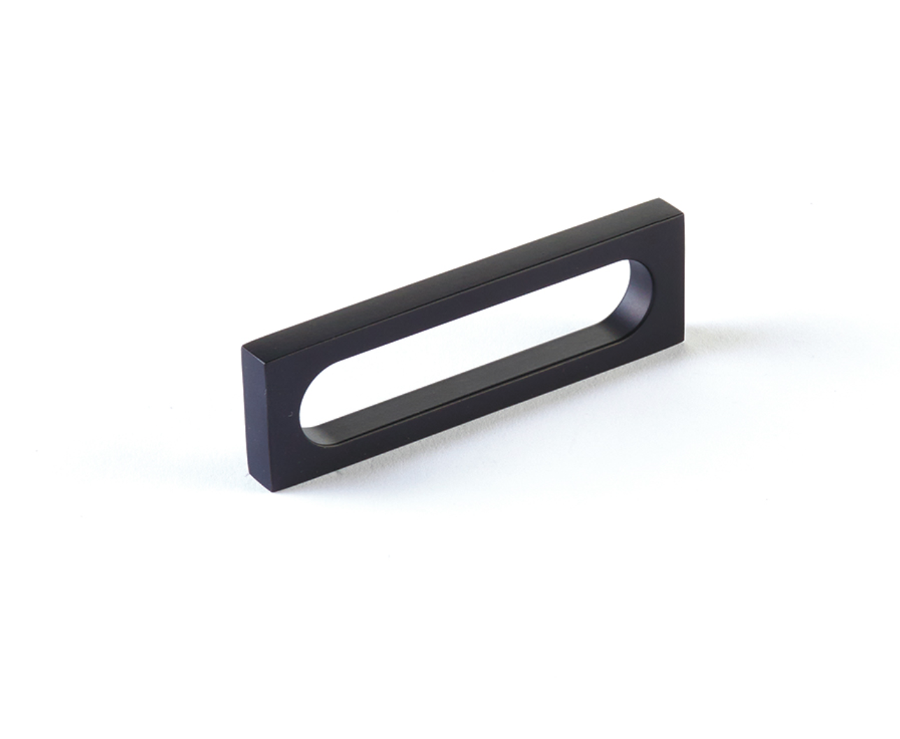 Matte Black "Loop" Square Drawer Pulls and Cabinet Knobs - Industry Hardware