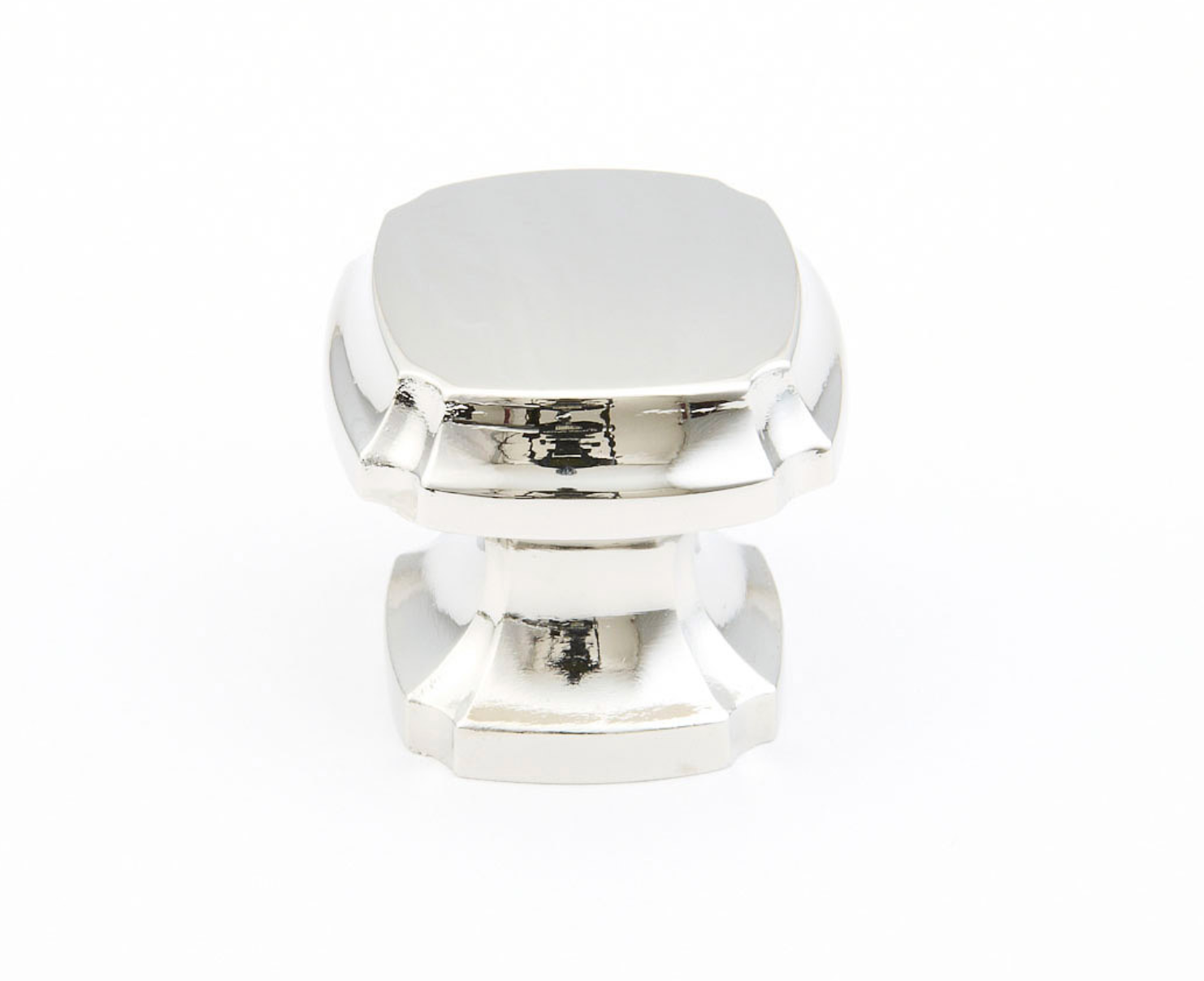 Polished Nickel "Regal" Cabinet Knobs and Drawer Pulls