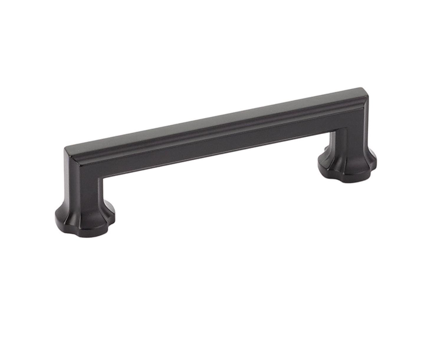 Matte Black "Regal" Cabinet Knobs and Drawer Pulls
