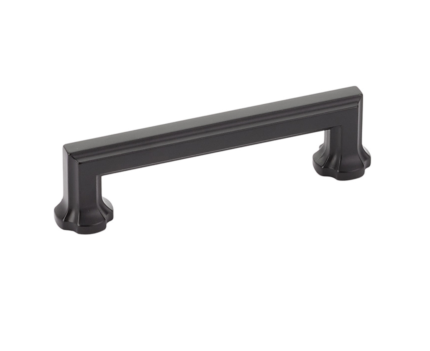 Matte Black "Regal" Cabinet Knobs and Drawer Pulls - Industry Hardware