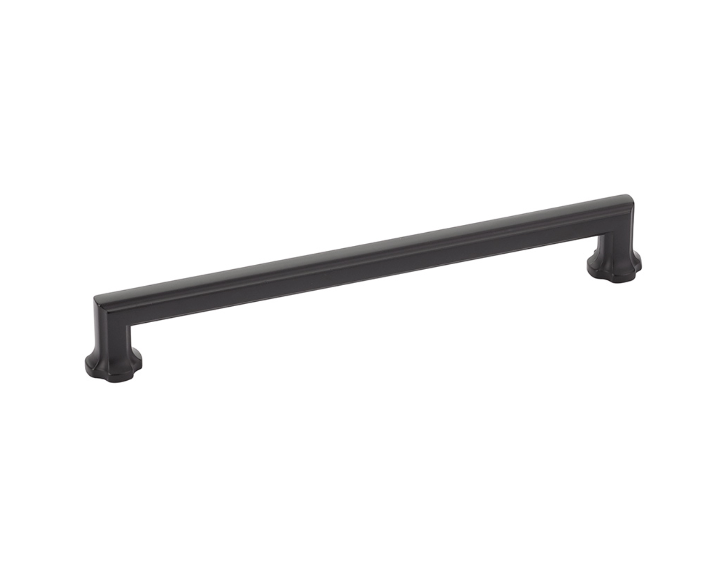 Matte Black "Regal" Cabinet Knobs and Drawer Pulls
