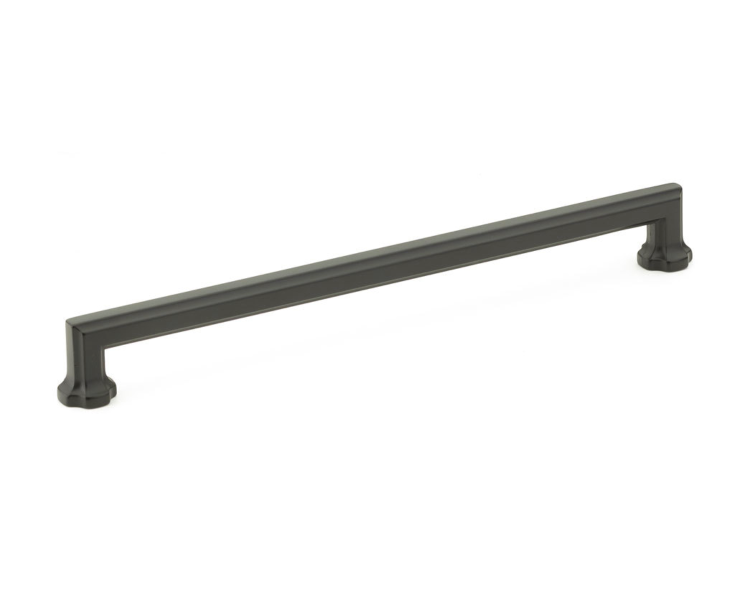 Matte Black "Regal" Cabinet Knobs and Drawer Pulls