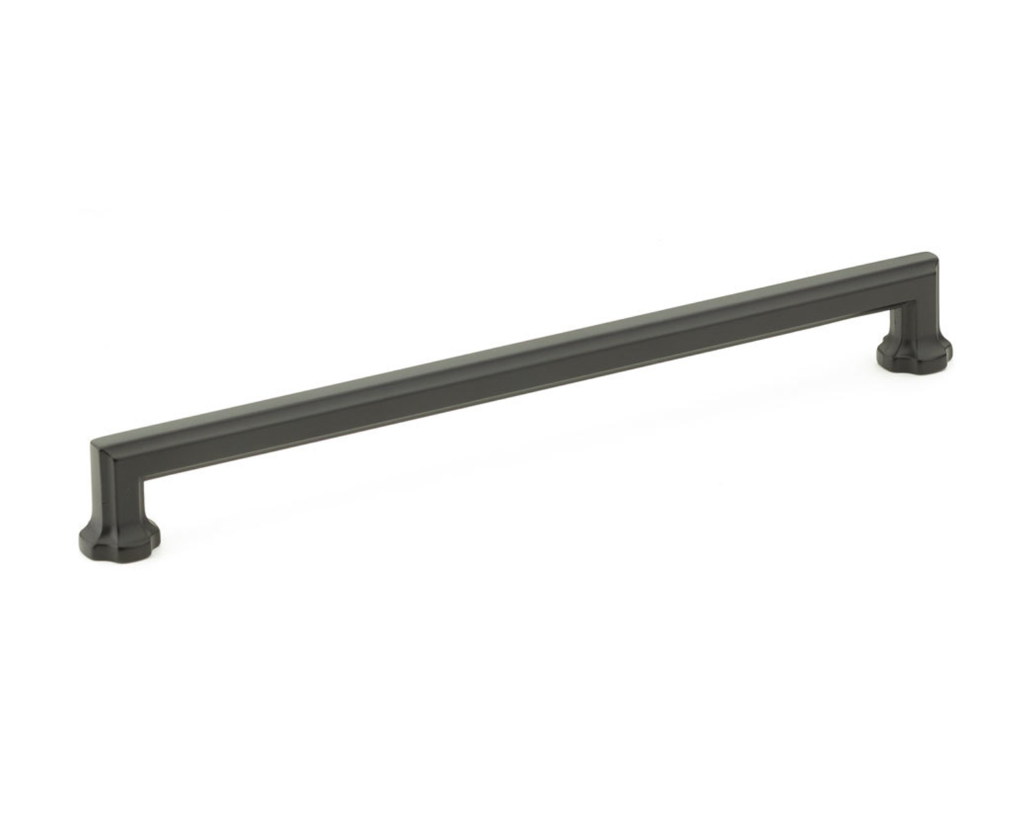 Matte Black "Regal" Cabinet Knobs and Drawer Pulls - Industry Hardware