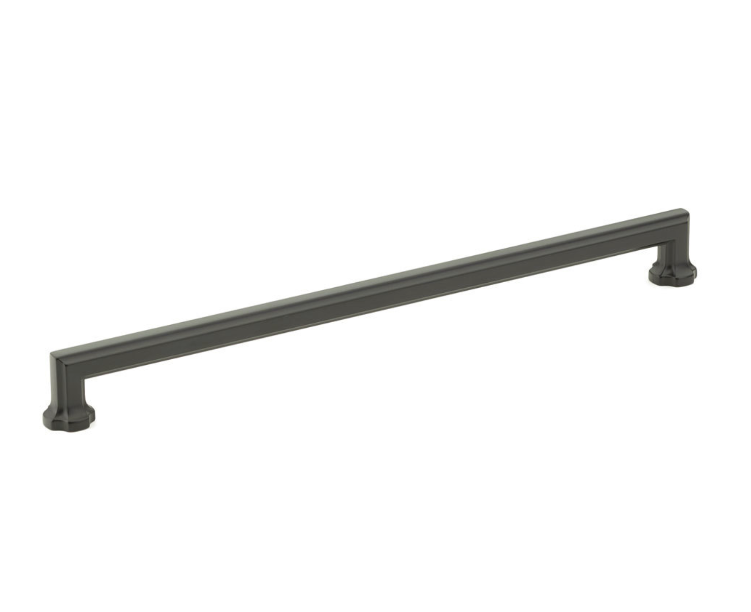 Matte Black "Regal" Cabinet Knobs and Drawer Pulls