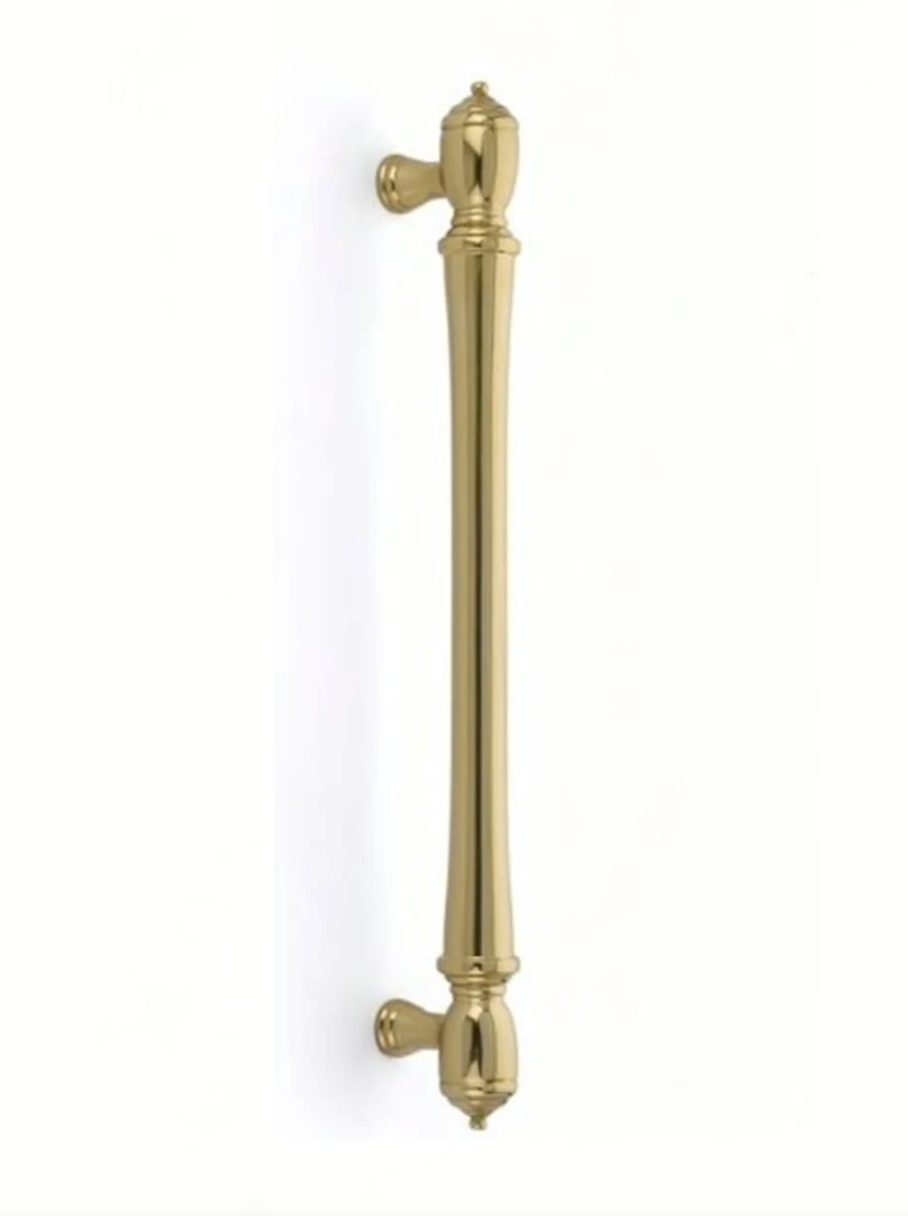 Unlacquered Polished Brass "Heritage" Appliance Pull- Kitchen Appliance Handles - Industry Hardware