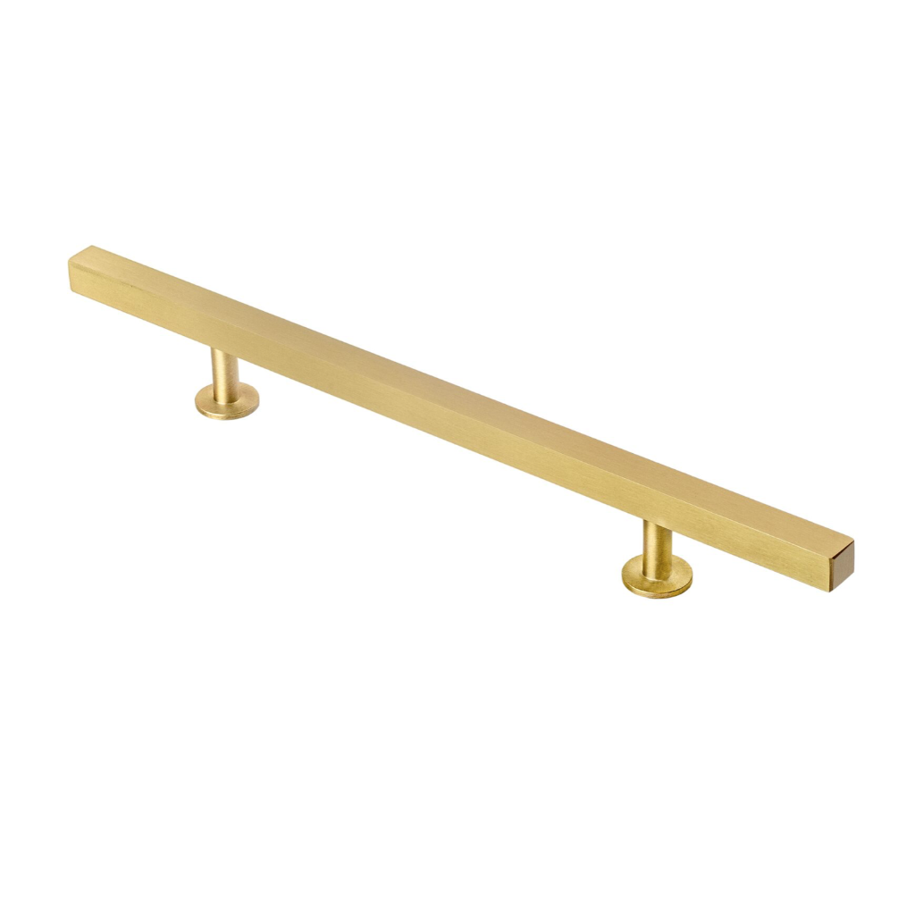 Lew's Hardware Bar Series Brass Cabinet Handles - Forge Hardware Studio