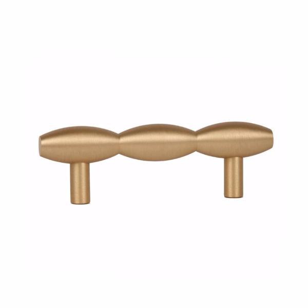 Lew's Hardware Brushed Brass Barrel Series | Knobs