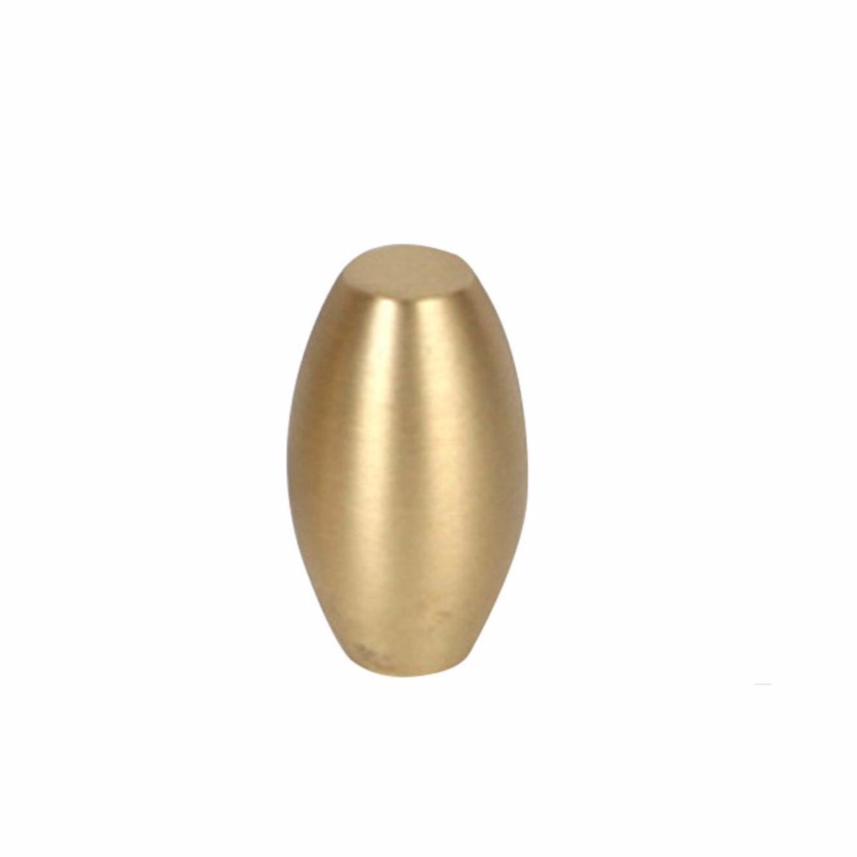 Lew's Hardware Brushed Brass Barrel Series | Knobs