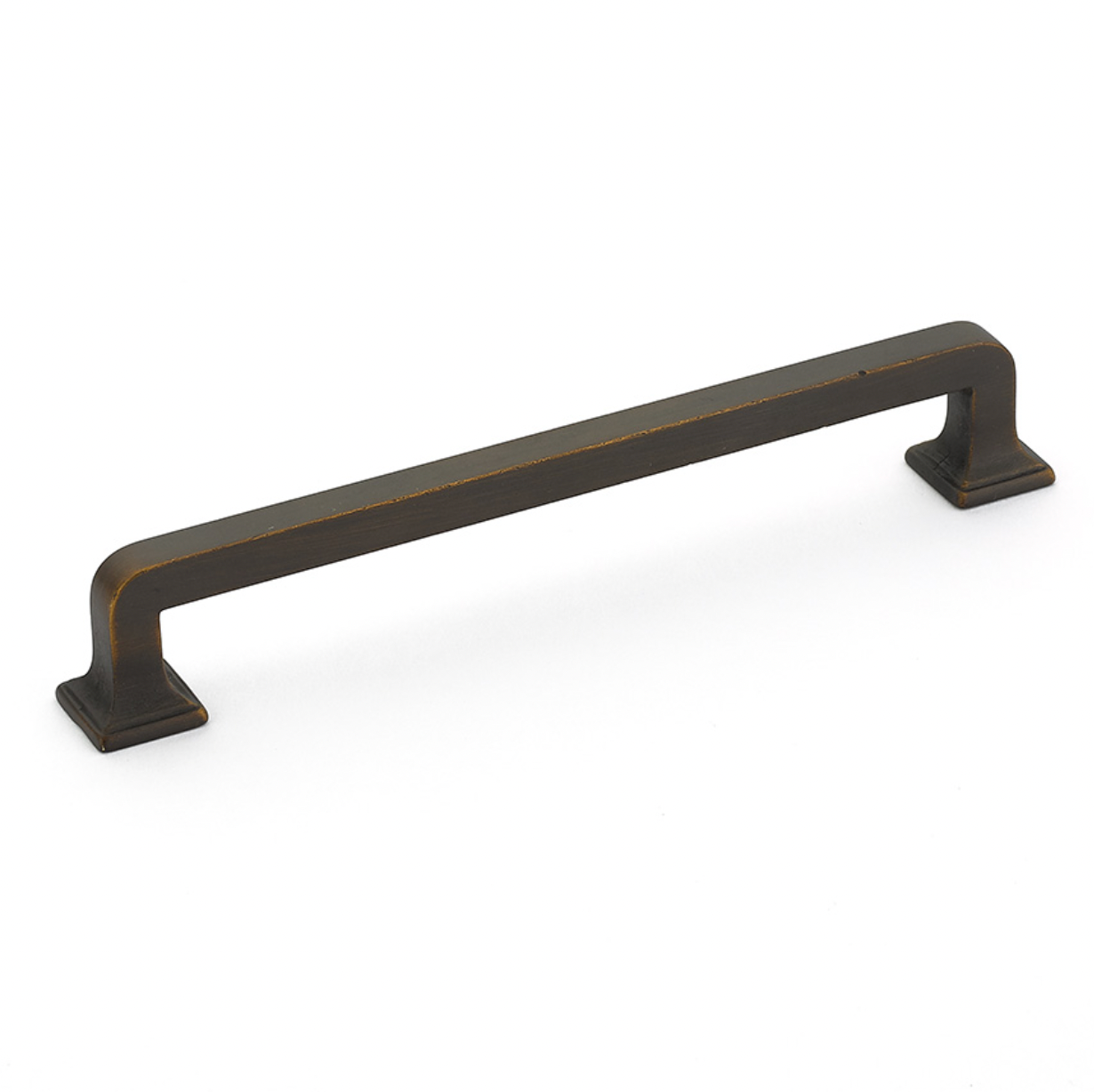 Antique Rubbed Bronze "Moderna" Cabinet Drawer Pulls and Cabinet Knobs - Forge Hardware Studio