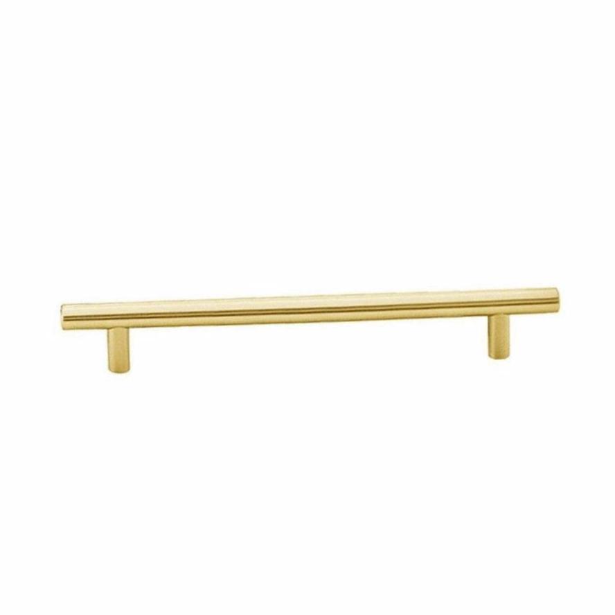Unlacquered T-Bar Brass Appliance Pulls in Polished Unlacquered Brass | Pulls
