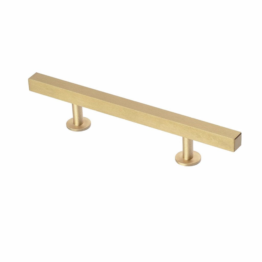 Lew's Hardware Bar Series Brass Cabinet Handles - Forge Hardware Studio