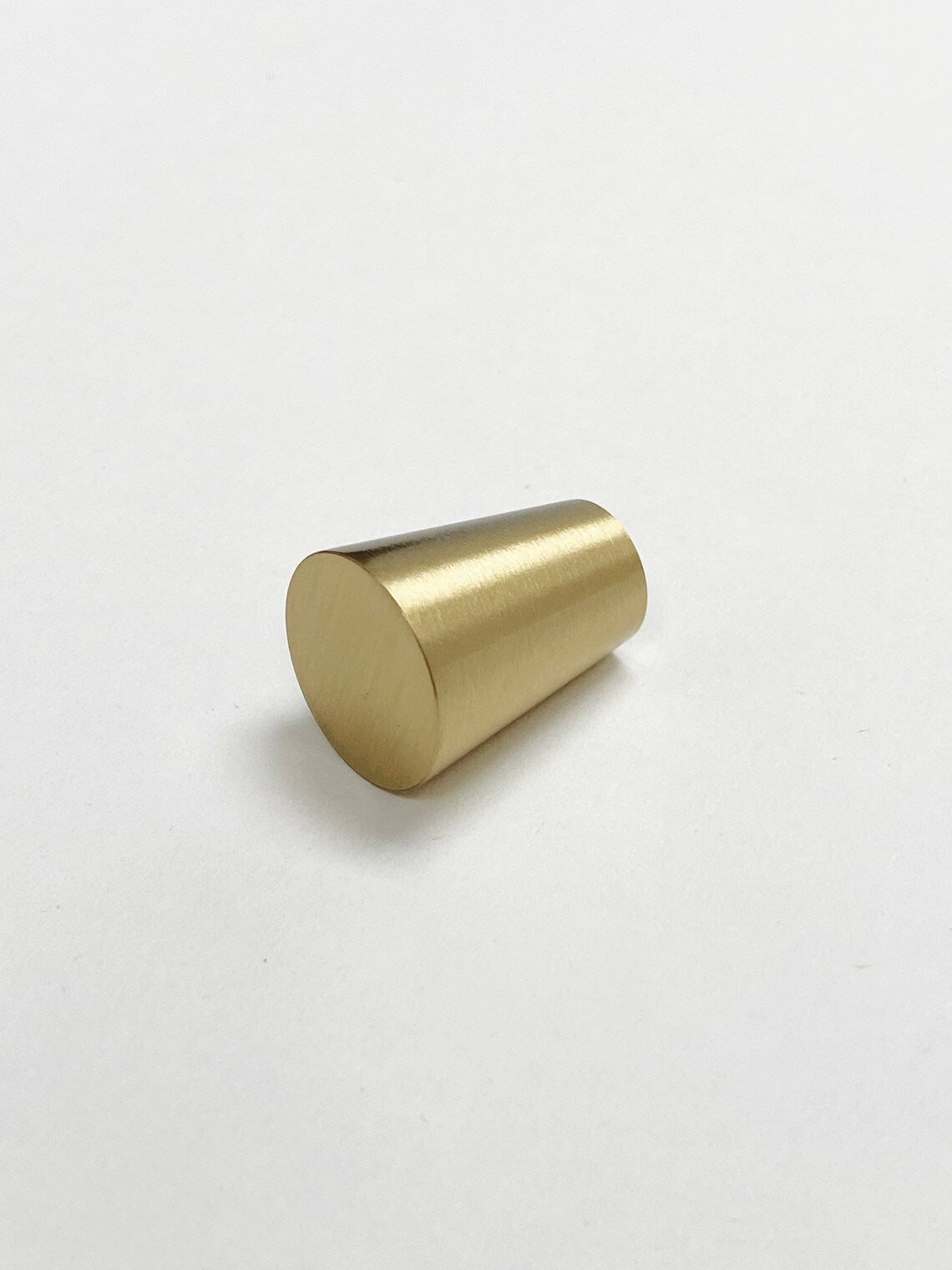 Brushed Brass "Charlie" Drawer Pulls and Cabinet Knobs - Forge Hardware Studio
