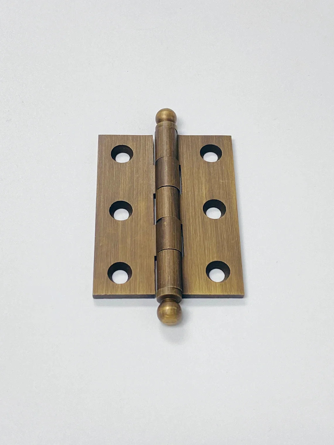 Antique Brass "Eloise" Kitchen Cabinet Hinge - Forge Hardware Studio