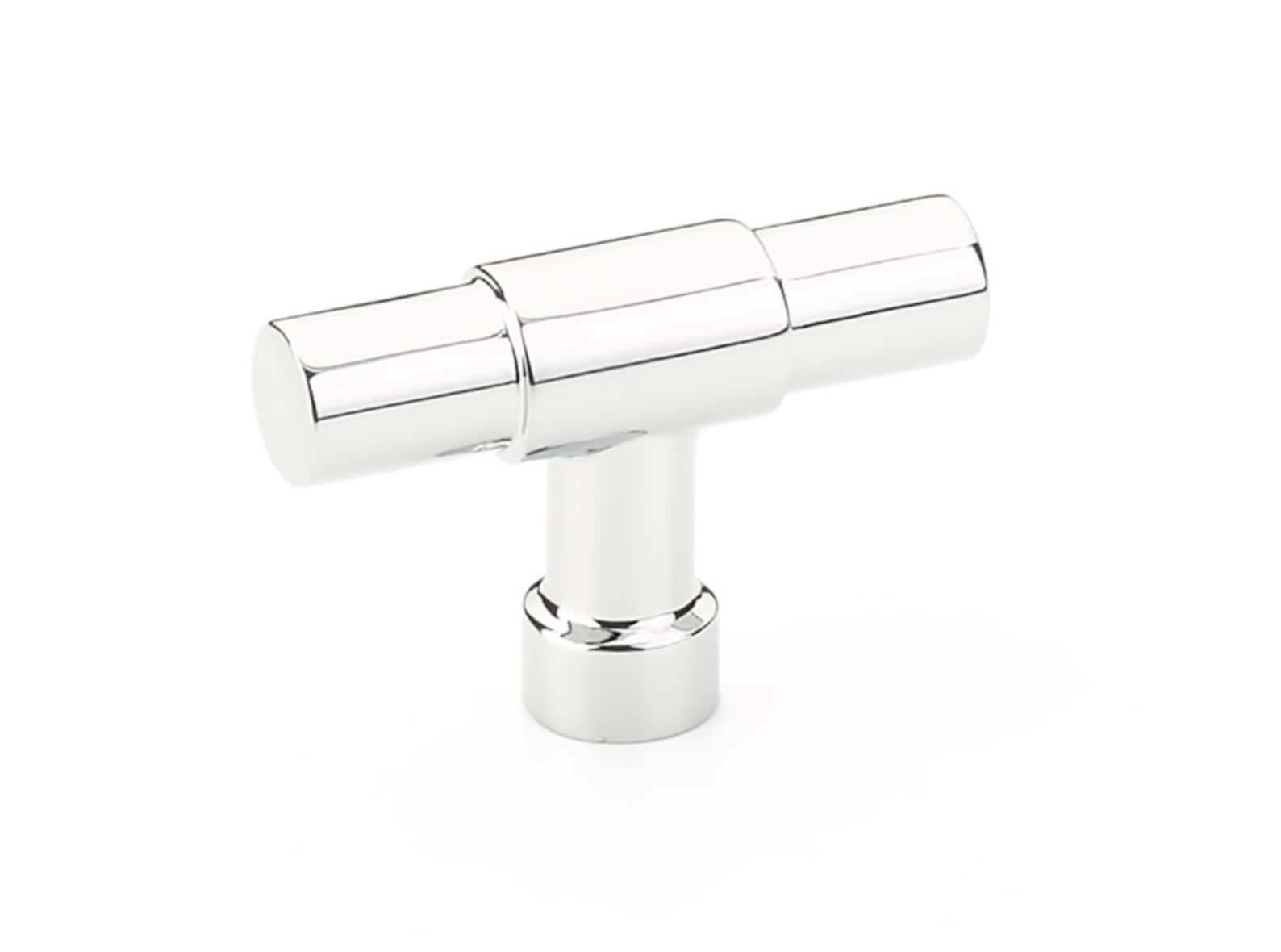 Polished Chrome "Industry" Cabinet Knobs and Drawer Pulls - Industry Hardware
