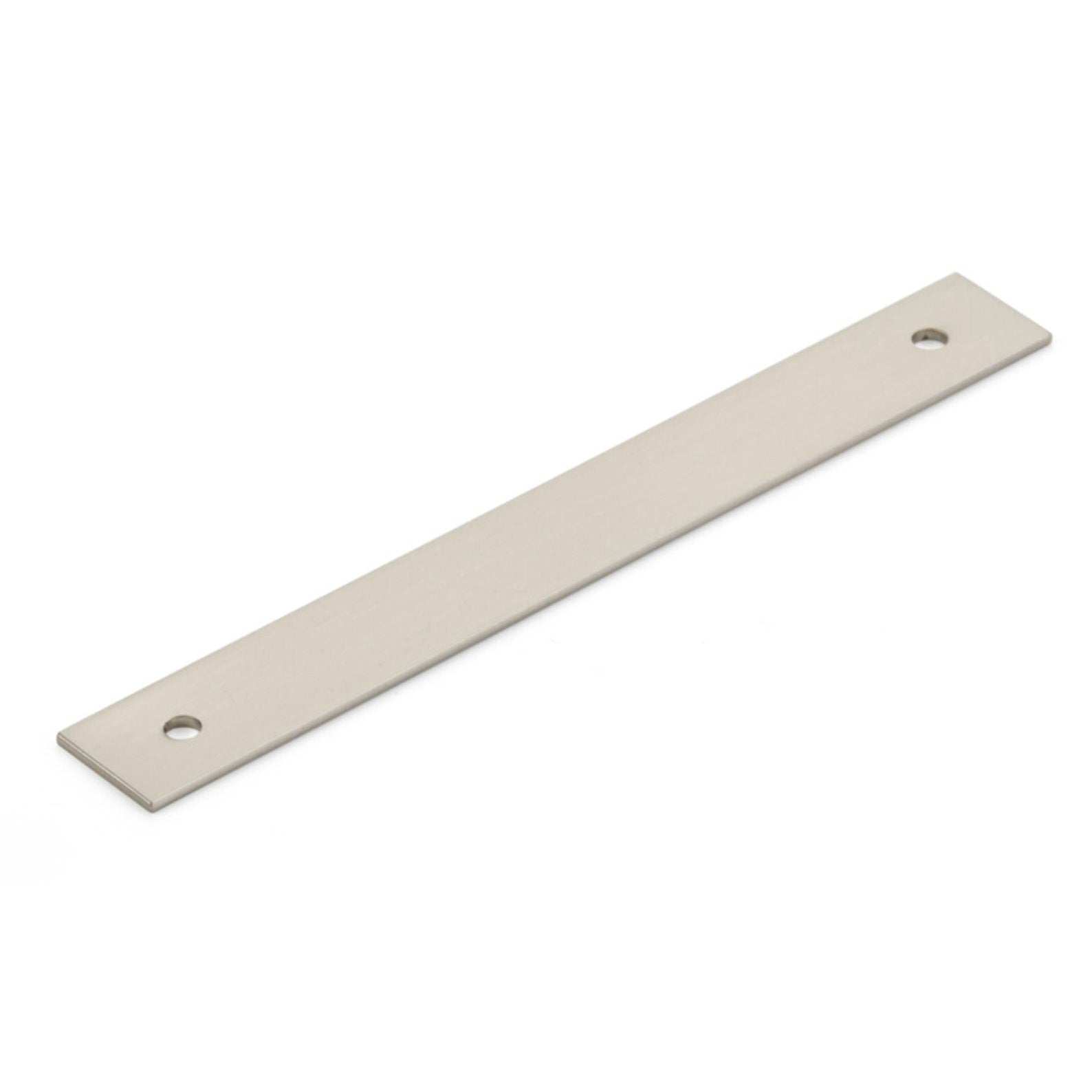 Brushed Nickel "Maison" Drawer Pull Backplates - Forge Hardware Studio