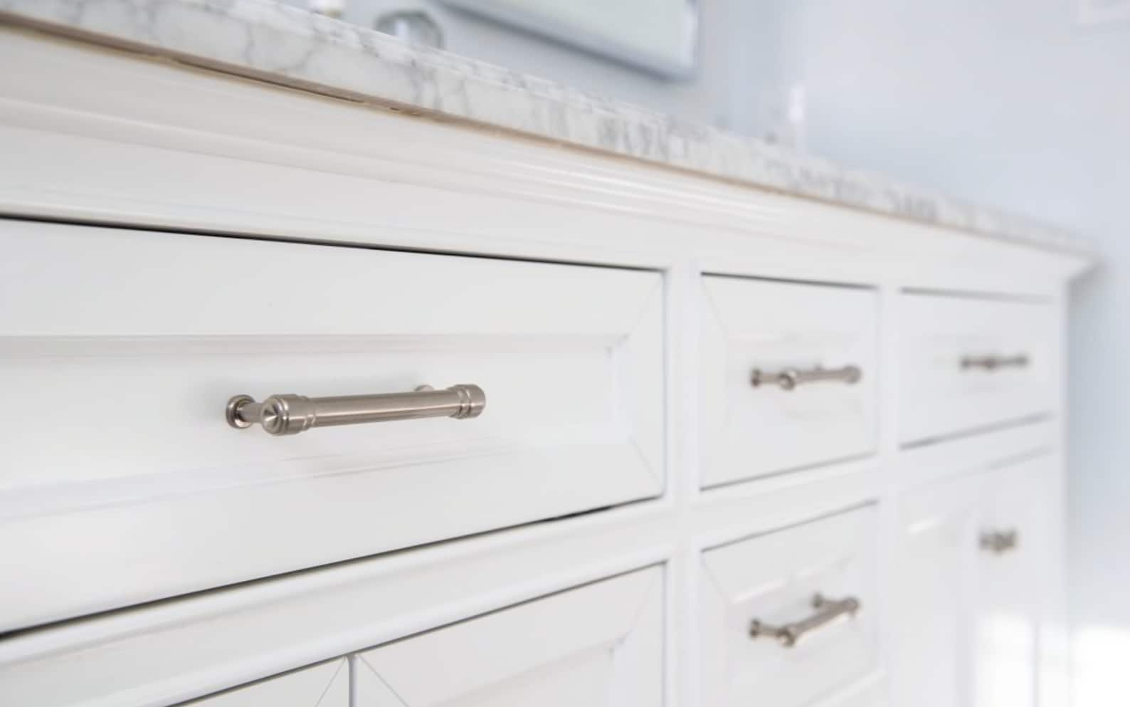 Satin Nickel "Industry" Cabinet Knobs and Drawer Pulls - Industry Hardware