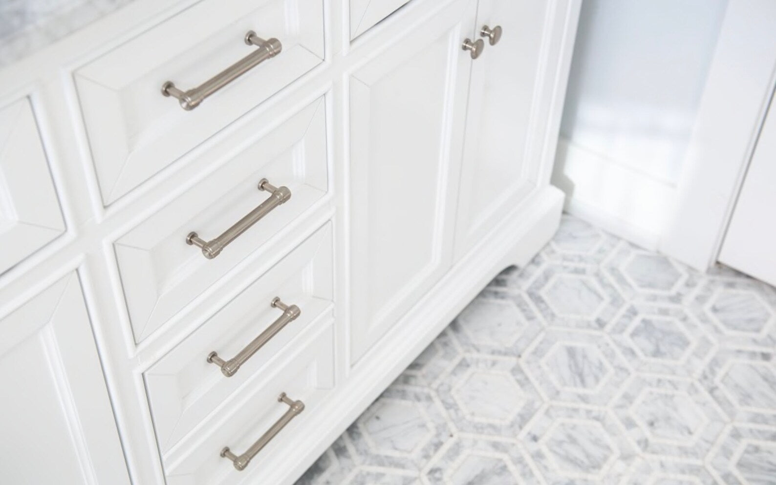 Satin Nickel "Industry" Cabinet Knobs and Drawer Pulls - Industry Hardware