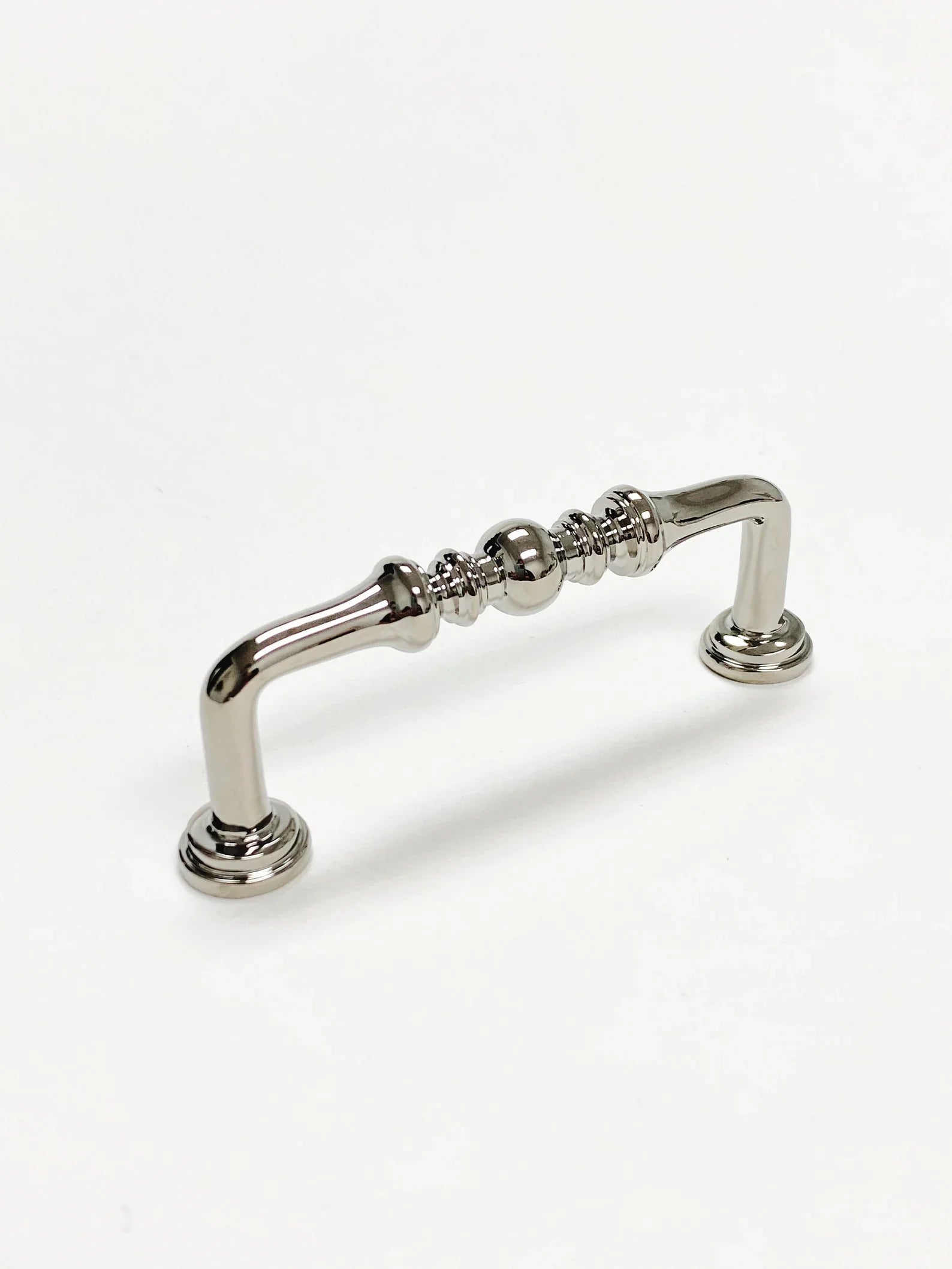 Polished Nickel "Heritage" Cabinet Drawer Pulls - Kitchen Drawer Handles - Industry Hardware