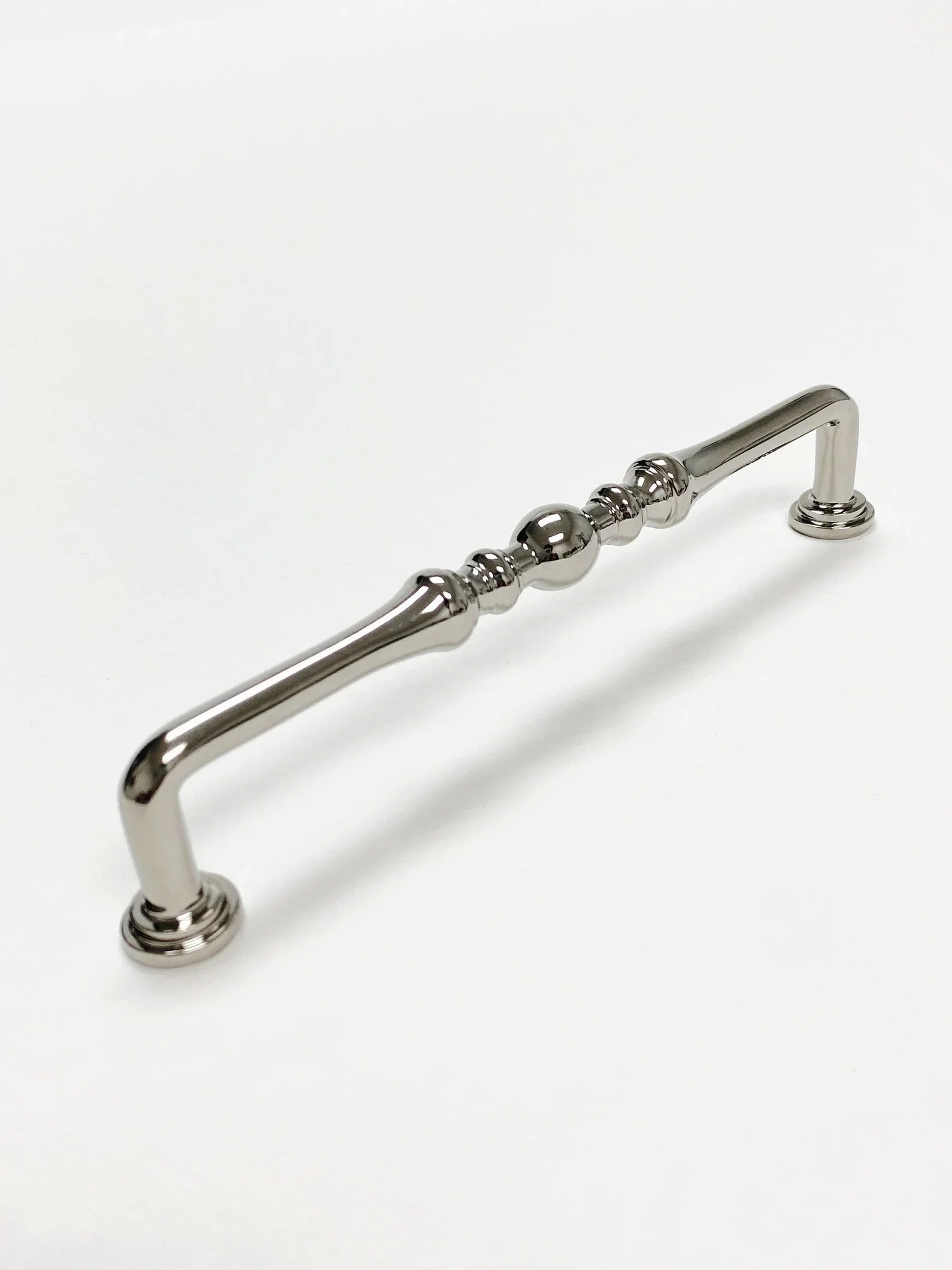 Polished Nickel "Heritage" Cabinet Drawer Pulls - Kitchen Drawer Handles - Industry Hardware