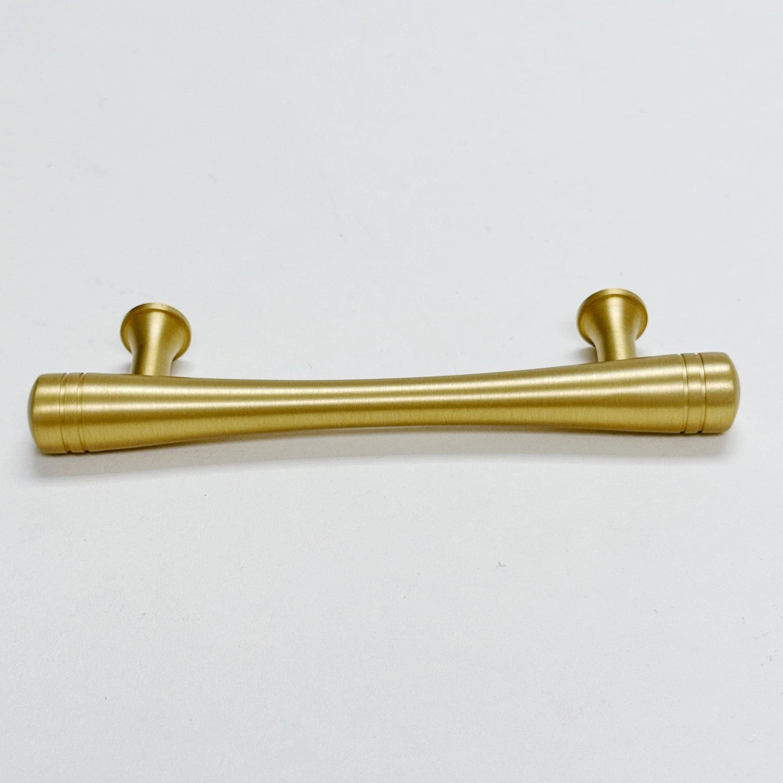 Satin Brass "Julien" Cabinet Knob and Drawer Pulls - Forge Hardware Studio