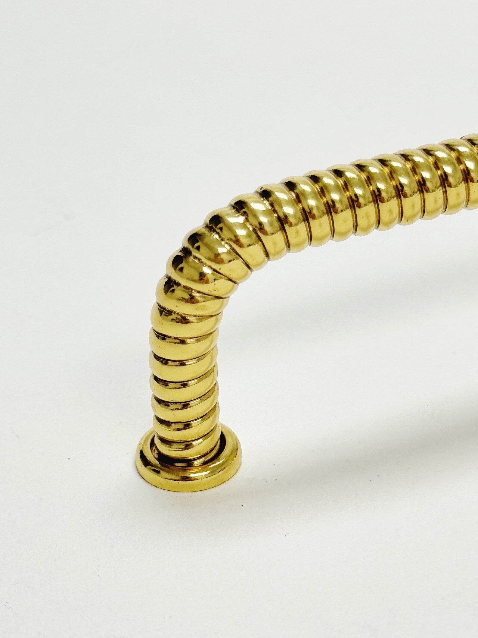 Polished Brass "Rope" Drawer Pull - Industry Hardware