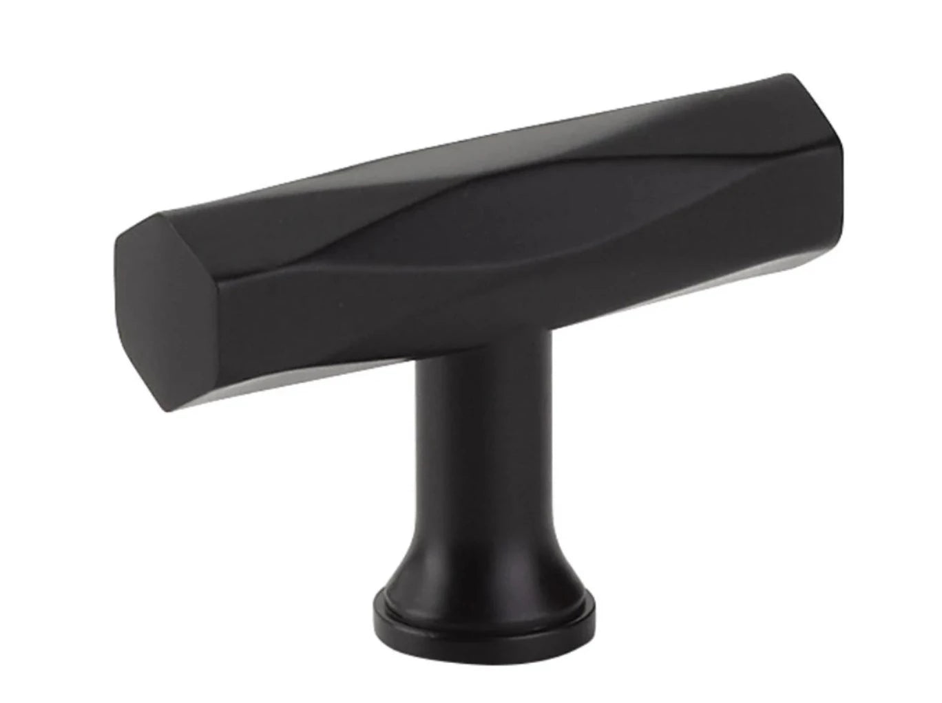 "American Designer" T-Bar Drawer Pulls in Matte Black | Pulls