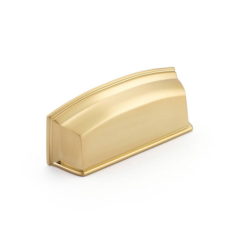 Moderna Brass Cabinet Cup Drawer Pull - Kitchen Handle | Pulls