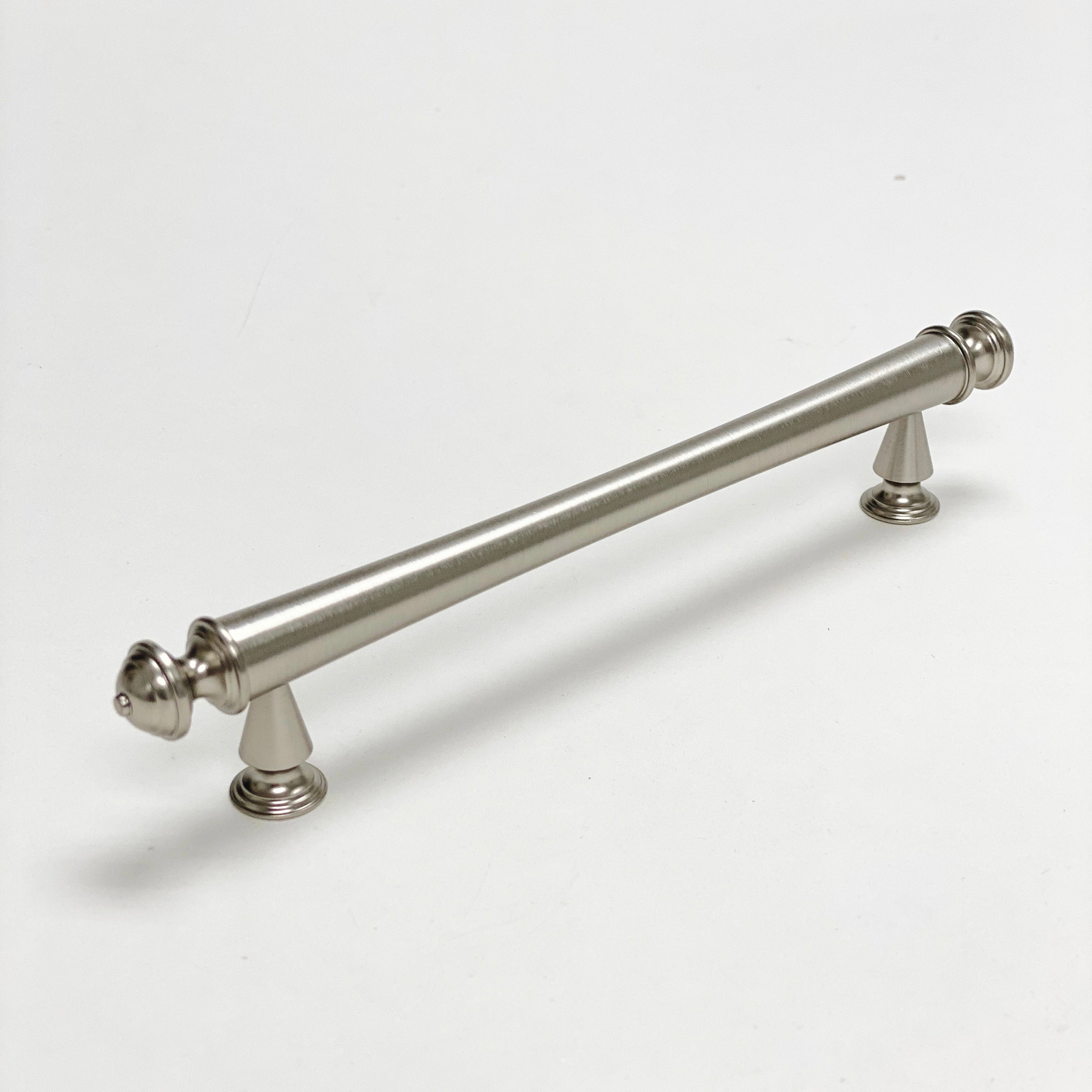 Brushed Nickel "Emmeline" Cabinet Knobs and Drawer Pulls - Forge Hardware Studio
